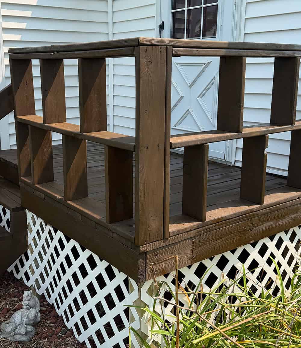 Deck Restoration &Amp; Staining 4 After Deck Corner