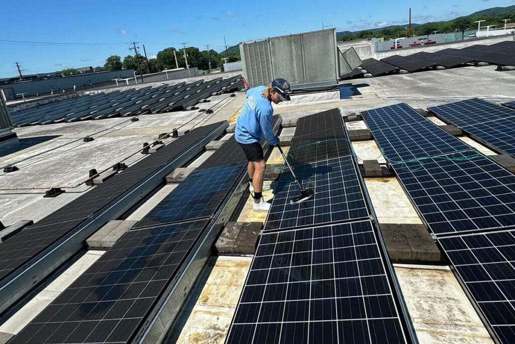 Solar Panel Cleaning 2 Solar Panel Cleaning