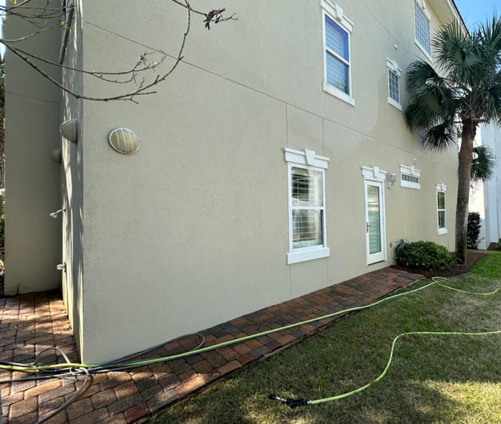 Stucco-After Stucco House Cleaning